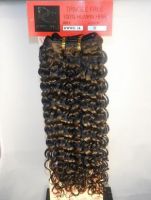 Water Wave Human Hair Extensions Weft